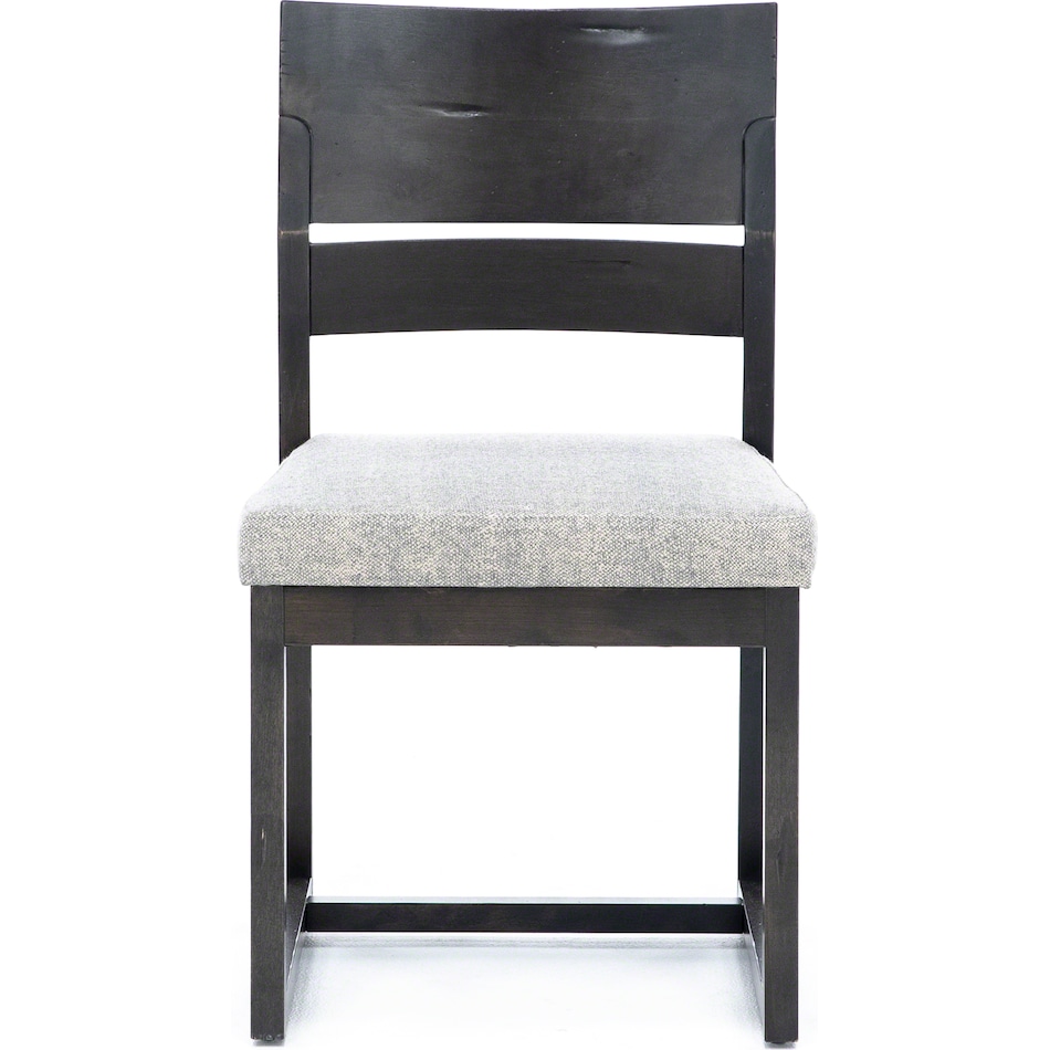 canadel distressed standard height side chair   