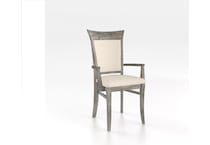 canadel grey inch standard seat height arm chair   