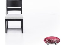 canadel grey inch standard seat height side chair  image   