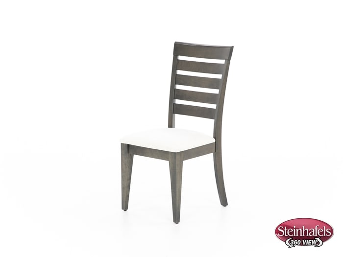 canadel grey inch standard seat height side chair  image   