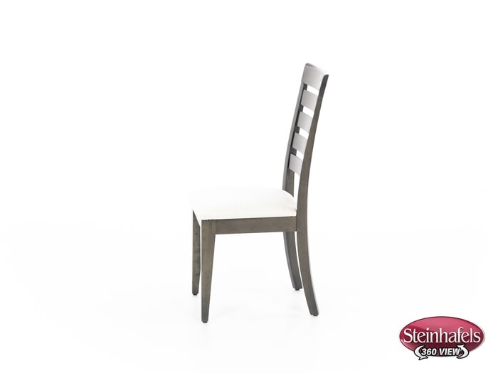 canadel grey inch standard seat height side chair  image   