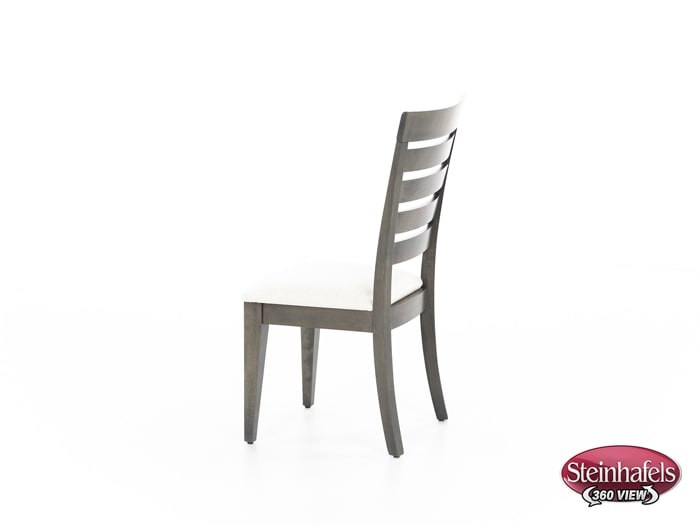 canadel grey inch standard seat height side chair  image   