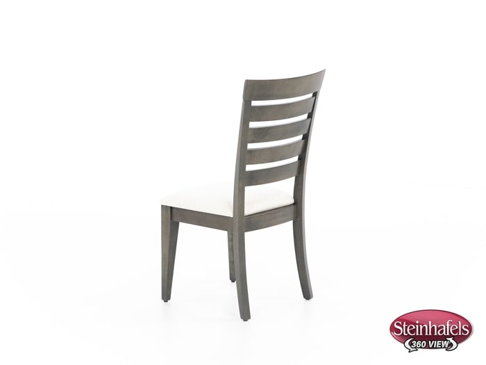 canadel grey inch standard seat height side chair  image   