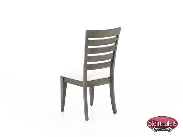 canadel grey inch standard seat height side chair  image   