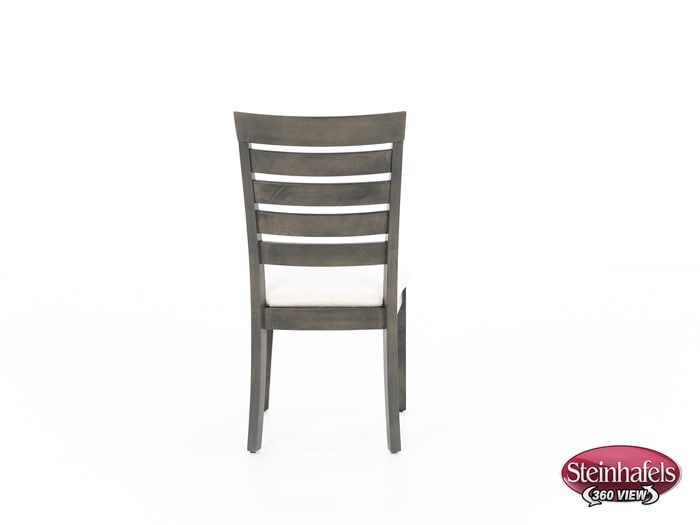 canadel grey inch standard seat height side chair  image   