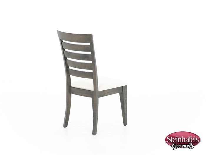 canadel grey inch standard seat height side chair  image   