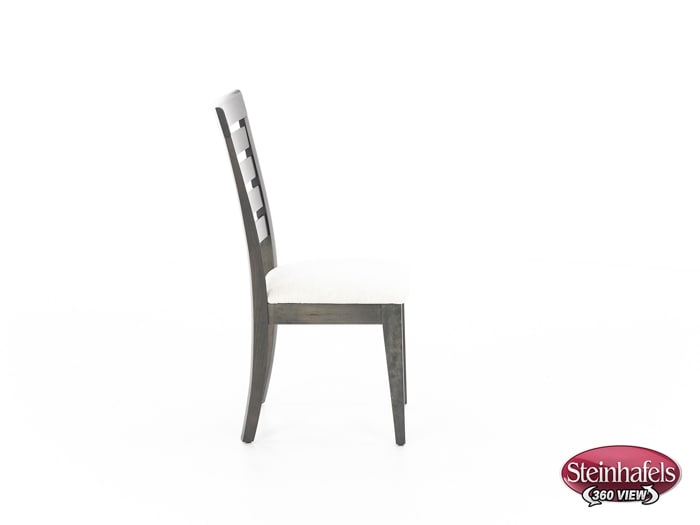 canadel grey inch standard seat height side chair  image   