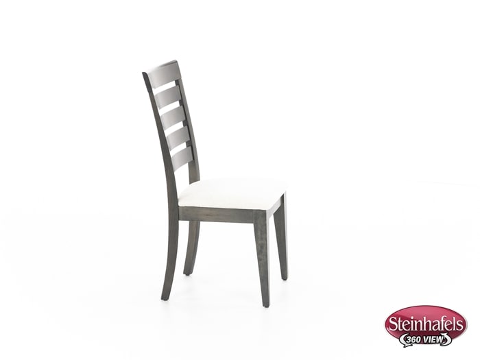 canadel grey inch standard seat height side chair  image   