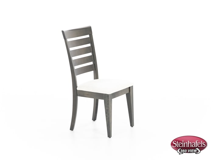 canadel grey inch standard seat height side chair  image   