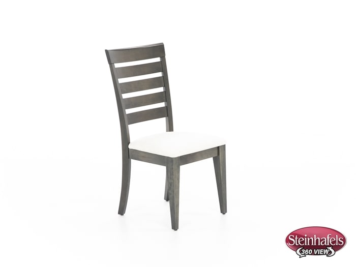 canadel grey inch standard seat height side chair  image   