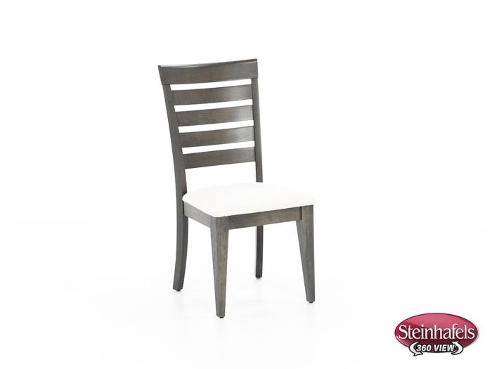 canadel grey inch standard seat height side chair  image   