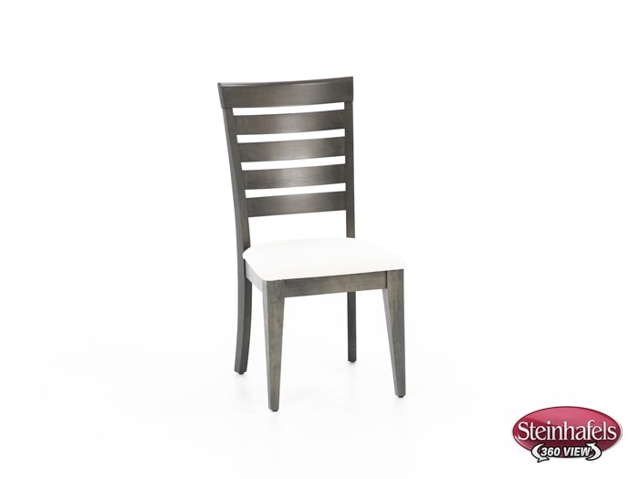 canadel grey inch standard seat height side chair  image   