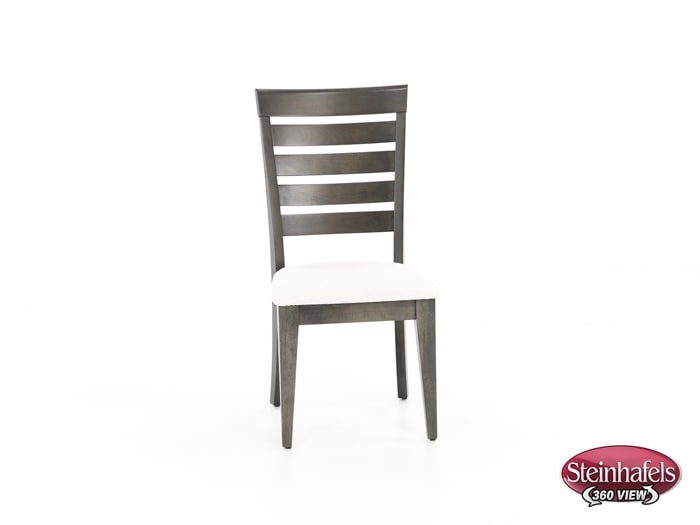 canadel grey inch standard seat height side chair  image   