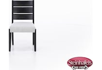 canadel grey inch standard seat height side chair  image   