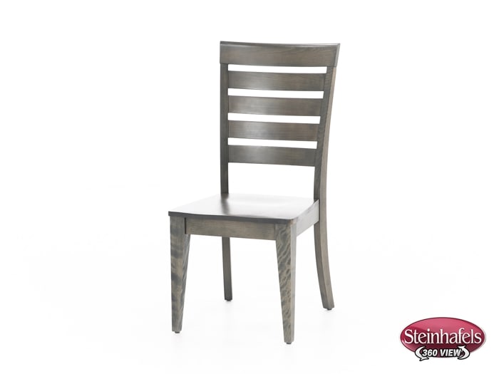 canadel grey inch standard seat height side chair  image   