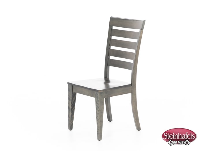 canadel grey inch standard seat height side chair  image   