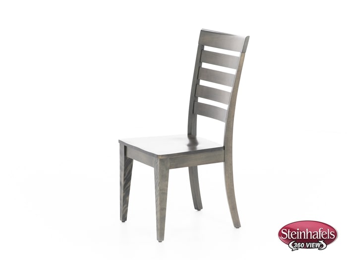 canadel grey inch standard seat height side chair  image   