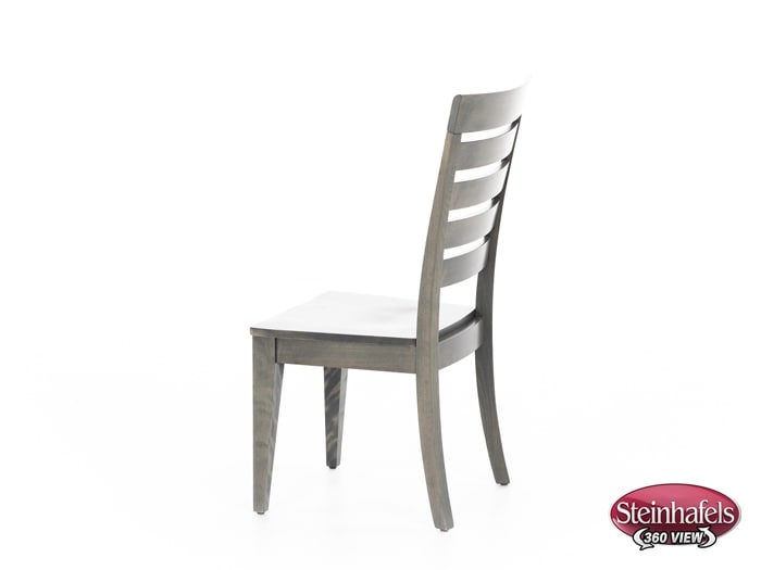 canadel grey inch standard seat height side chair  image   