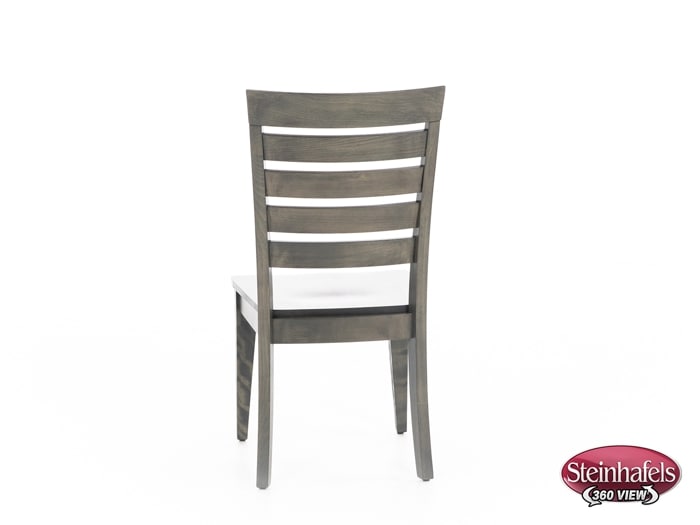 canadel grey inch standard seat height side chair  image   