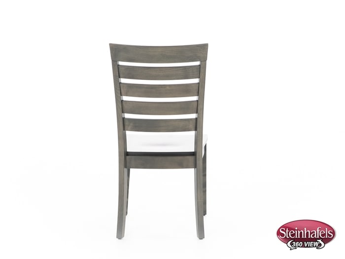 canadel grey inch standard seat height side chair  image   