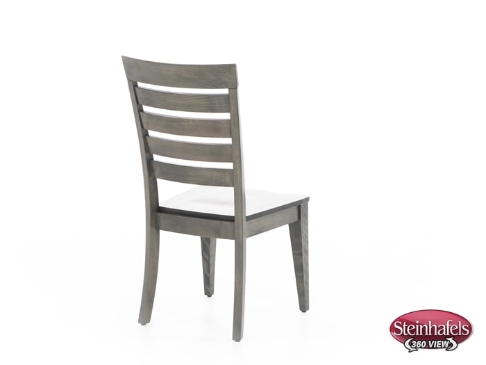 canadel grey inch standard seat height side chair  image   