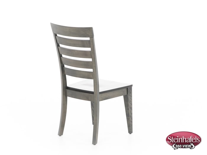 canadel grey inch standard seat height side chair  image   