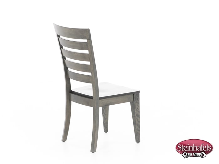 canadel grey inch standard seat height side chair  image   