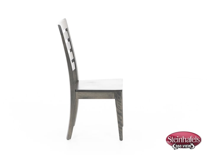 canadel grey inch standard seat height side chair  image   