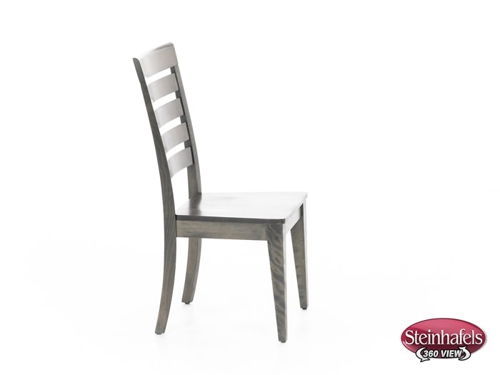 canadel grey inch standard seat height side chair  image   