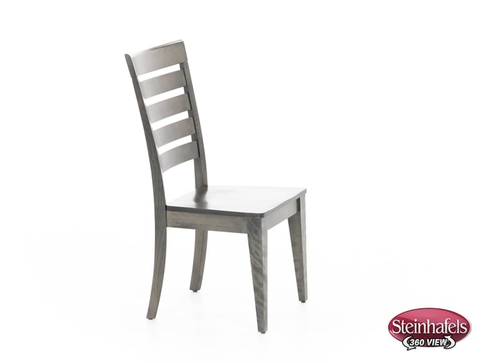 canadel grey inch standard seat height side chair  image   