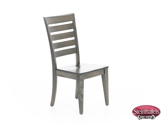 canadel grey inch standard seat height side chair  image   