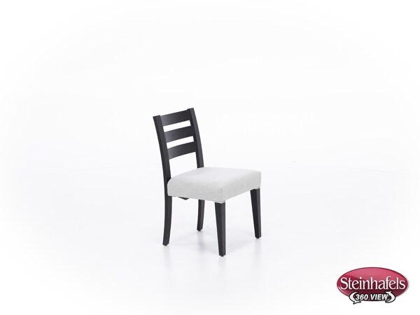 canadel grey inch standard seat height side chair  image   