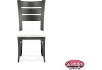 canadel grey inch standard seat height side chair  image   