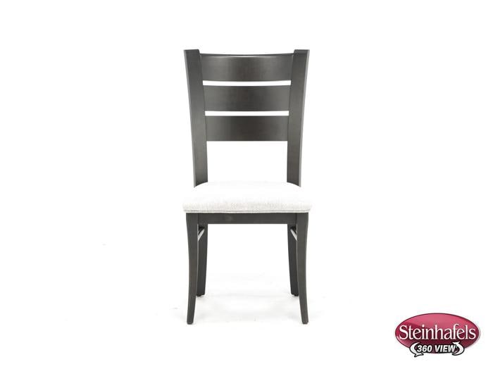canadel grey inch standard seat height side chair  image   