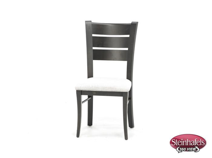 canadel grey inch standard seat height side chair  image   