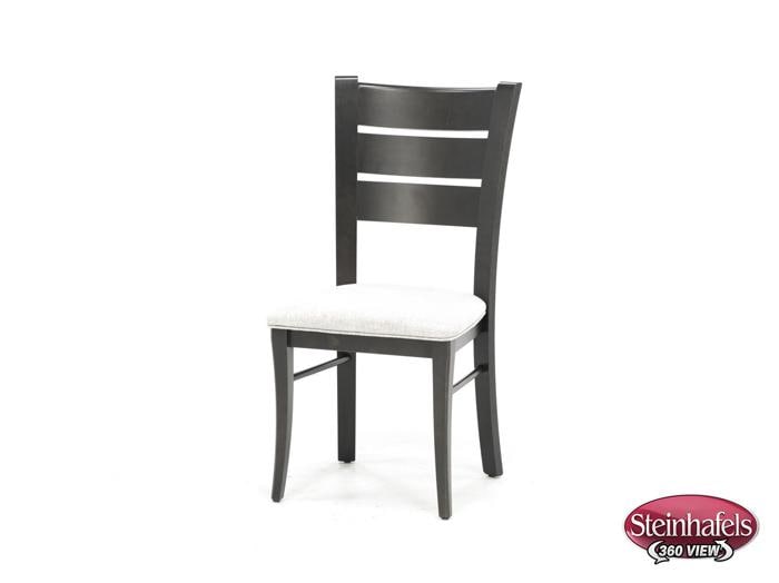 canadel grey inch standard seat height side chair  image   