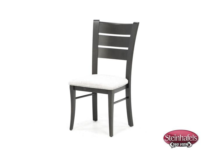 canadel grey inch standard seat height side chair  image   