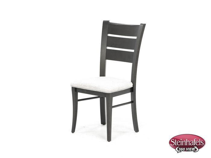 canadel grey inch standard seat height side chair  image   