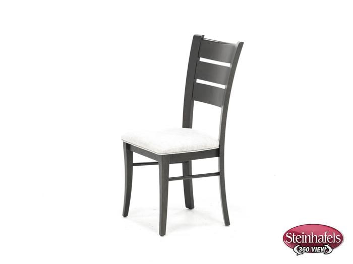 canadel grey inch standard seat height side chair  image   