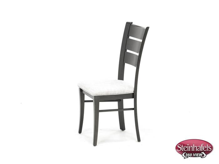 canadel grey inch standard seat height side chair  image   