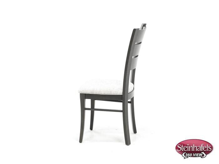 canadel grey inch standard seat height side chair  image   