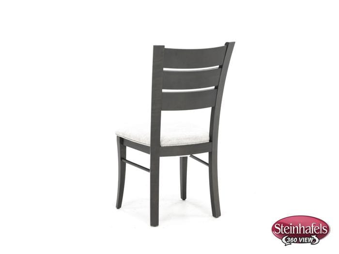 canadel grey inch standard seat height side chair  image   