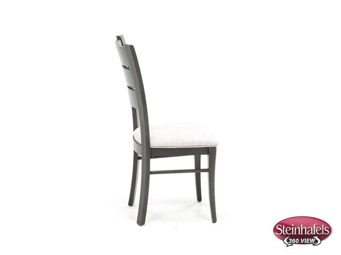 canadel grey inch standard seat height side chair  image   
