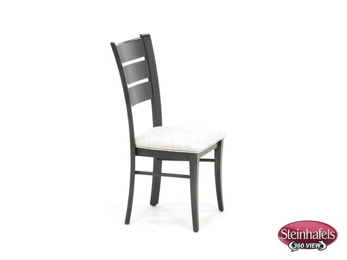 canadel grey inch standard seat height side chair  image   