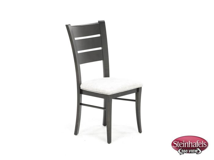 canadel grey inch standard seat height side chair  image   