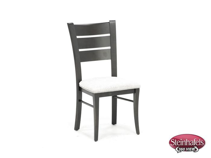 canadel grey inch standard seat height side chair  image   