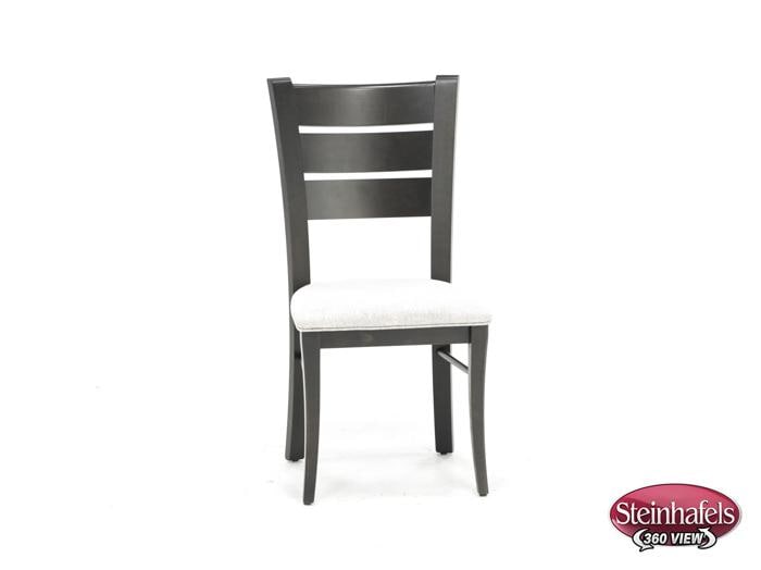 canadel grey inch standard seat height side chair  image   