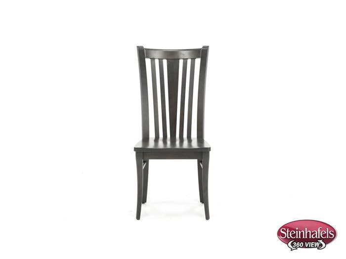 canadel grey inch standard seat height side chair  image   