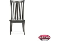 canadel grey inch standard seat height side chair  image   