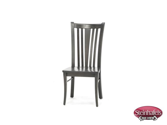 canadel grey inch standard seat height side chair  image   